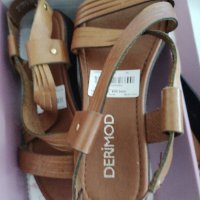 Дамски сандали от естествена кожа  DERIMOD , снимка 8 - Сандали - 37258468