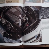 Книга за Mercedes-Benz SL немски език твърди корици автомобили история списания каталози, снимка 17 - Други - 36885834