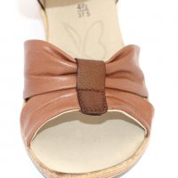 Дамски сандали на платформа Caprice, кафяви, снимка 8 - Сандали - 28348036