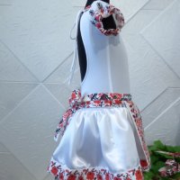 Детска рокля с българска шевица за спортни танци, снимка 8 - Детски рокли и поли - 37529152