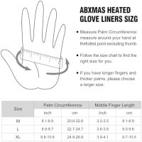 Нови Акумулаторни Електрически самонагряващи ръкавици 7,4 V 6400 mAh Мъже, снимка 5 - Други - 42961120