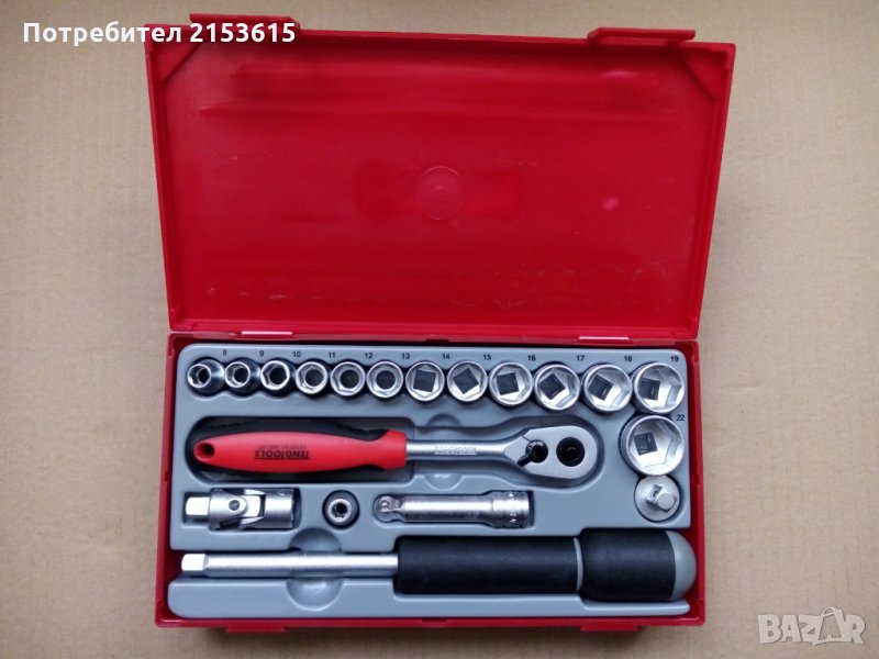 TENG TOOLS гидория 3/8 19части камъни вложки комплект 3/8", снимка 1