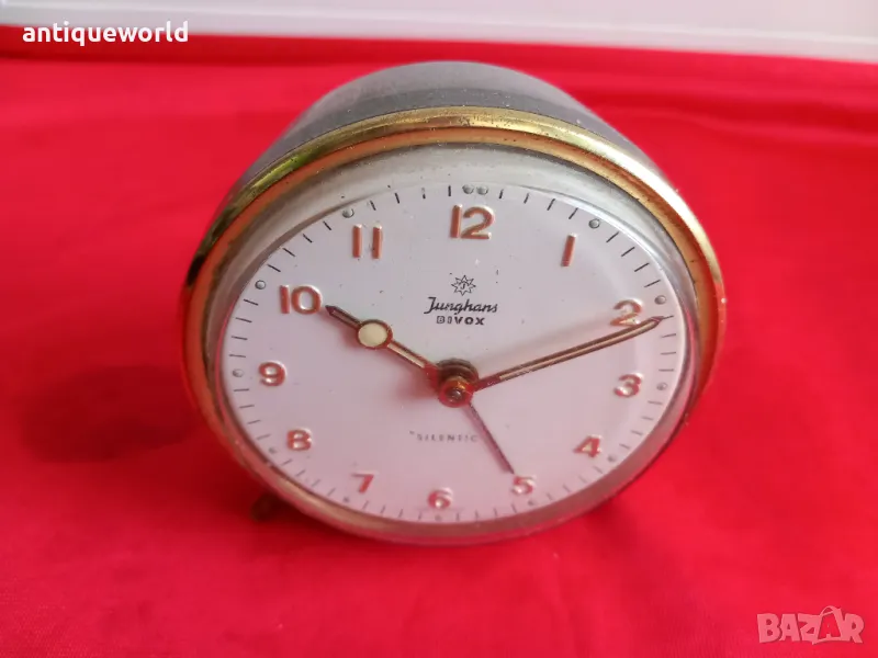Стар Часовник, Будилник ЮНГХАНС, Junghans Bivox Silentic, снимка 1