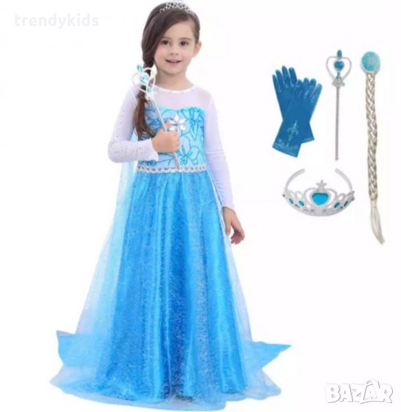 НОВО!!! БЛЯСКАВА РОКЛЯ НА ЕЛЗА ЛУКС4, снимка 1