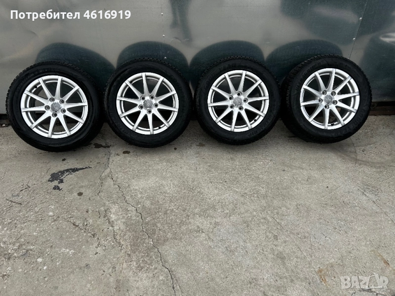 Джанти с гуми 5х112 16цола, снимка 1
