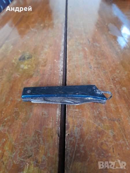 Стар джобен нож,ножче,ножка #17, снимка 1