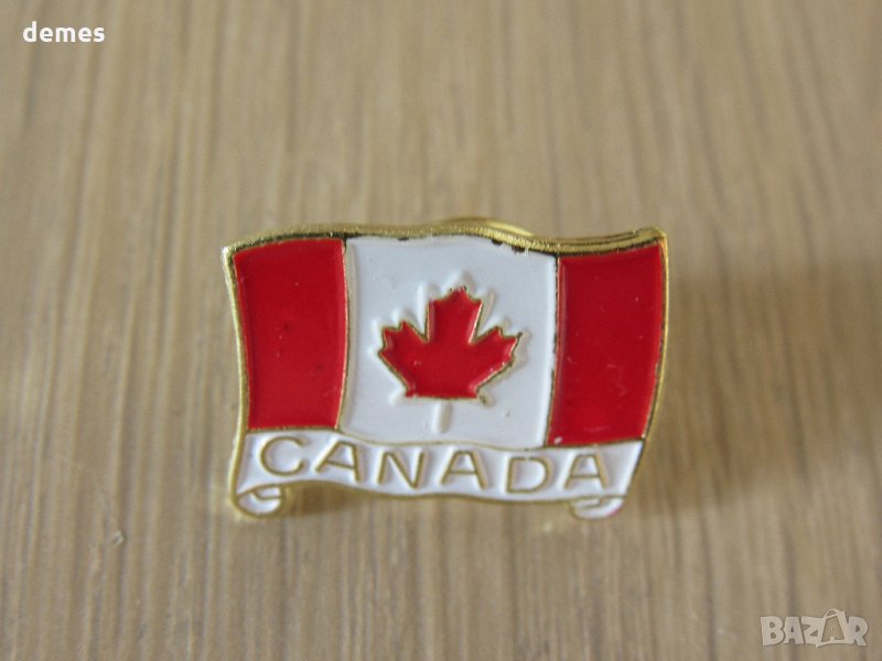 Значка - флаг Канада, снимка 1
