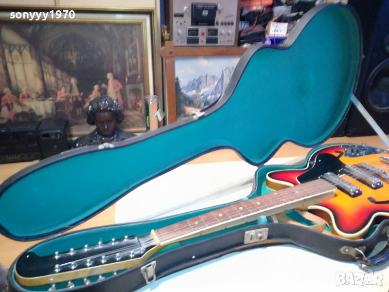 fender retro guitar 12 string with case-germany L2004230822, снимка 1