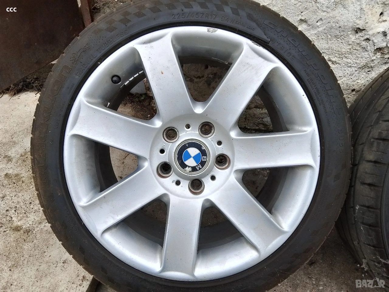 Джанти за BMW 5x120 17 Style 44, снимка 1