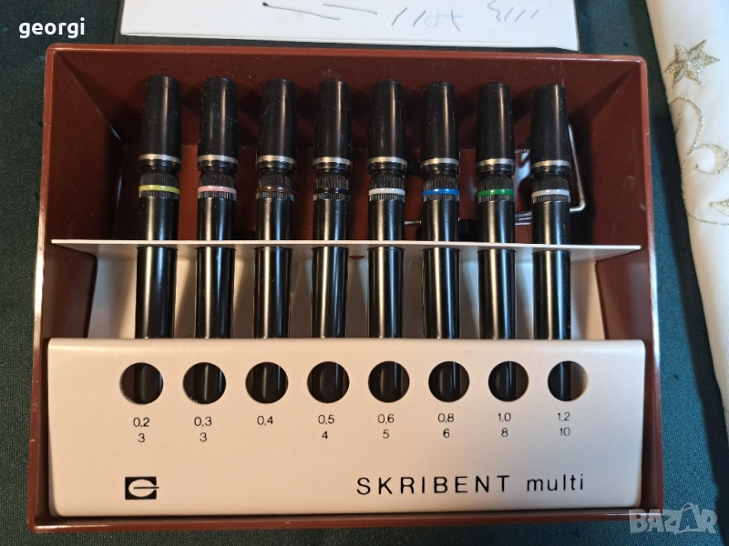немски рапидографи за техническо чертане Skribent multi 27/5, снимка 1