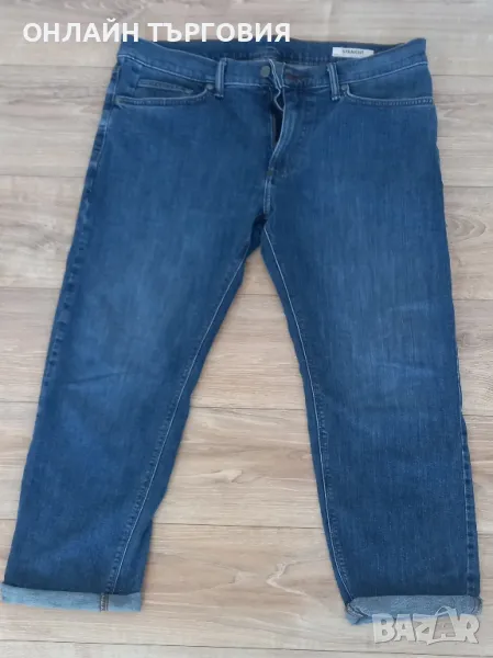 Класически мъжки сини дънки, снимка 1