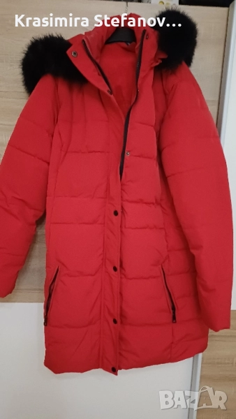 дамско ватирано зимно яке, снимка 1