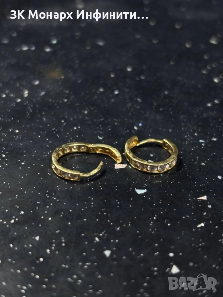 Златни обеци, снимка 1