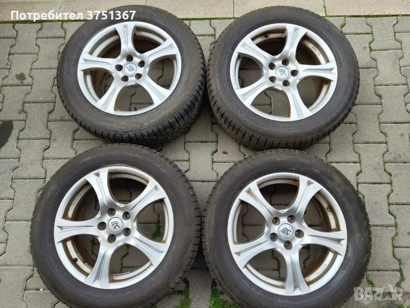 лети джанти  с хубави зимни гуми , снимка 1