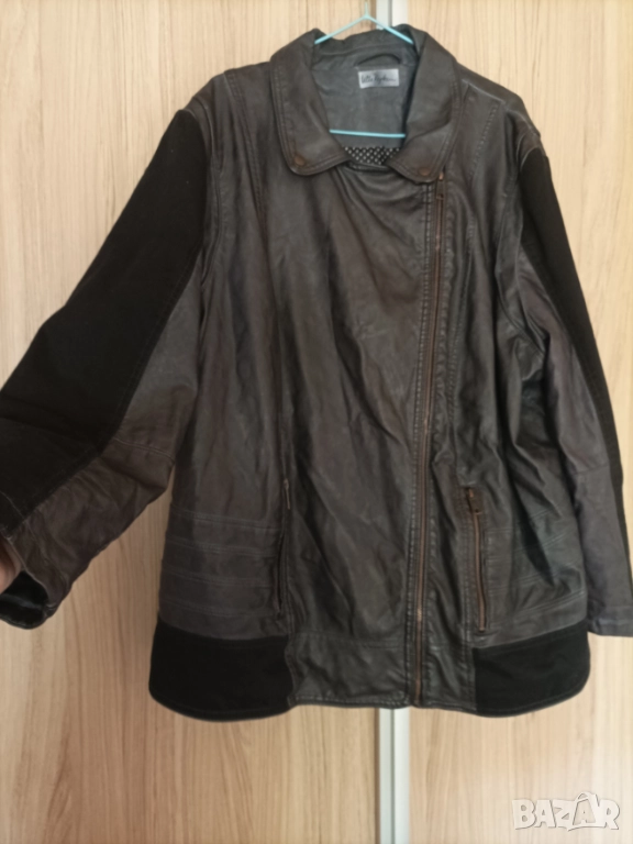 Макси кожено яке Ulla Popken , снимка 1