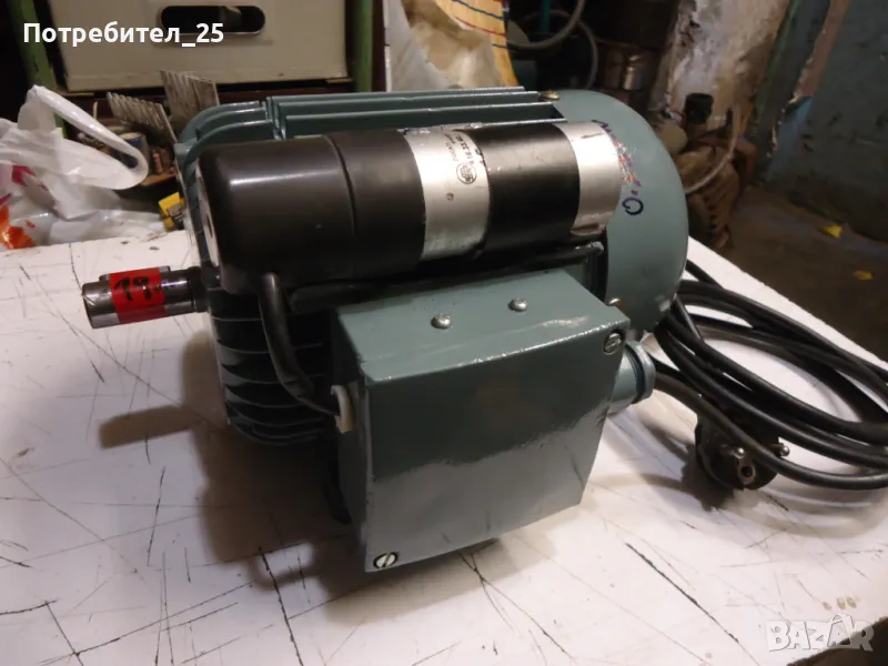Монофазен ел.мотор 0,25KW - 1400 об/мин., снимка 1