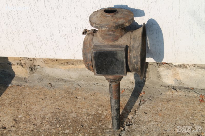 Стар фенер за файтон, снимка 1