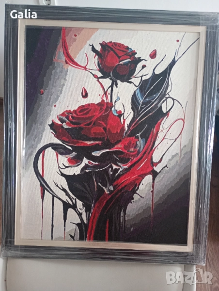Картина Роза , снимка 1
