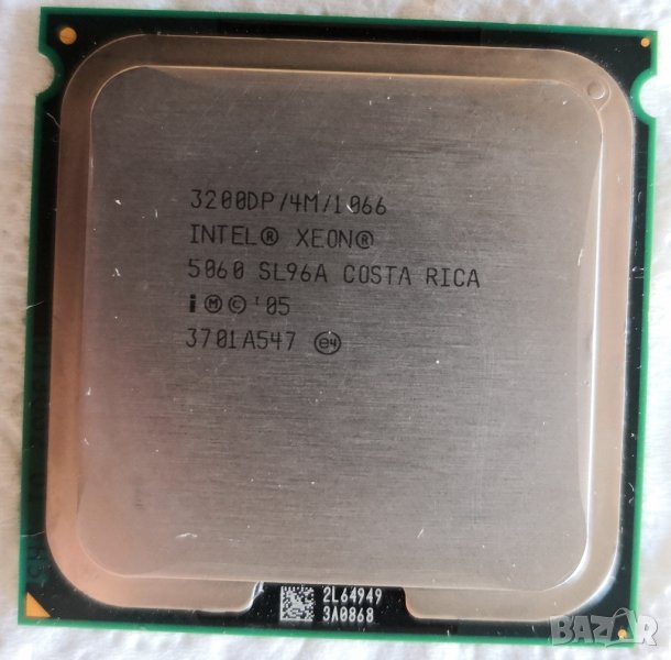 Процесор Intel XEON 5060 LGA771 LGA775 CPU 775, снимка 1