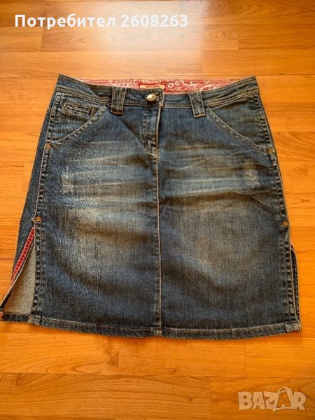 Дънкова Пола 42 размер, снимка 1