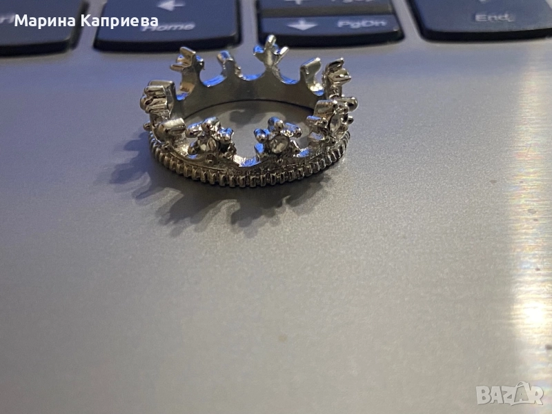 Пръстен “Корона” /А-72/, снимка 1