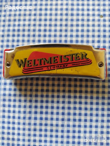 стара устна хармоника WELTMEISTER Germany, снимка 1