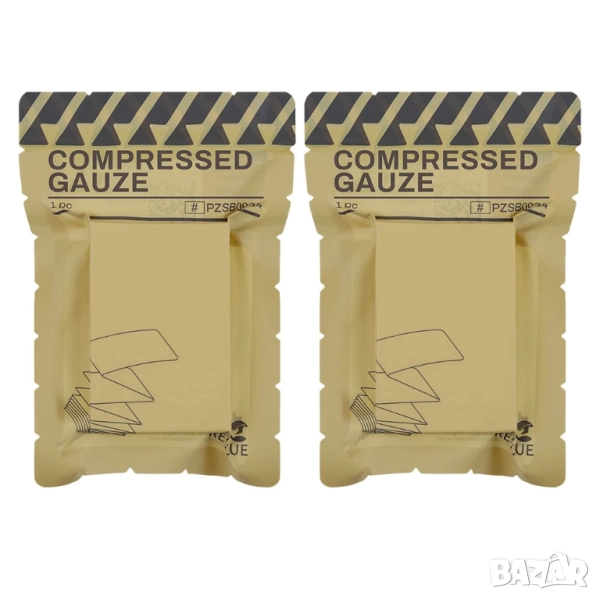 RHINO Rescue компресирана марля, снимка 1