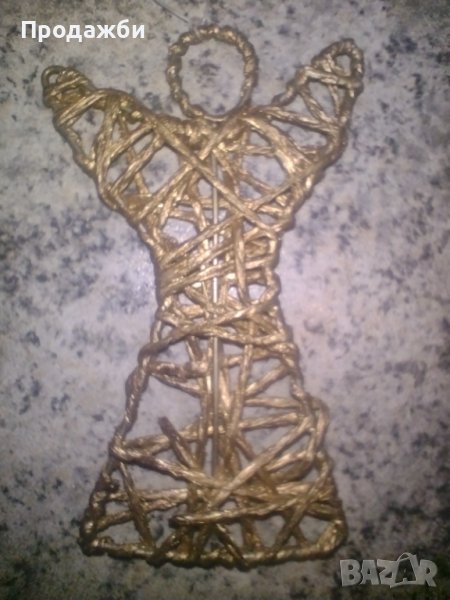 Коледна украса за елха- ангелче, снимка 1