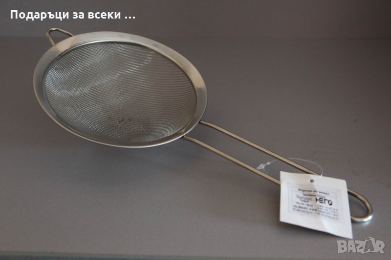 НОВО! Голяма цедка метална! Много качествена! Различни размери, снимка 1