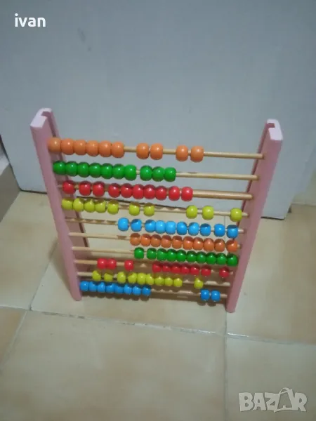 дървено голямо сметало, снимка 1