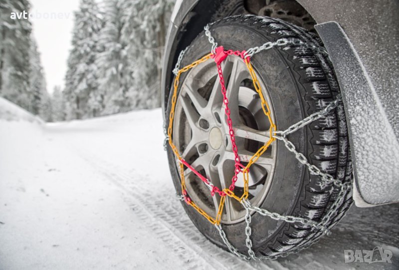 Автомобилни вериги за сняг - Меча стъпка (KN070) 13'' - 16'' 2бр./к-т., снимка 1