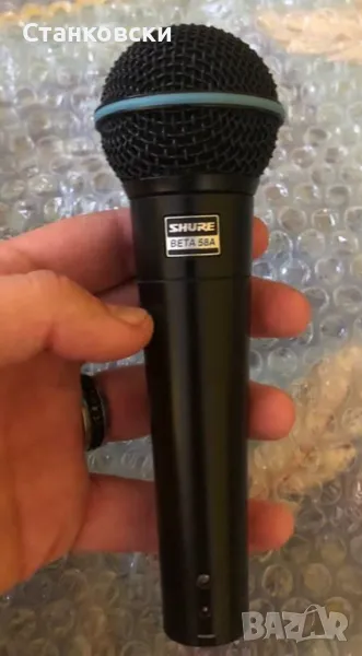 ★ █▬█ █ ▀█▀ ★Оригинален микрофон limited BLACK SHURE BETA 58A, снимка 1