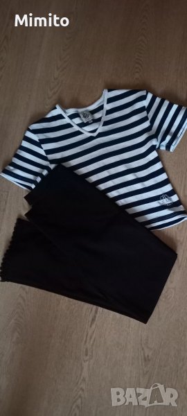 Сет панталон 7/8 и къс топ xs, снимка 1