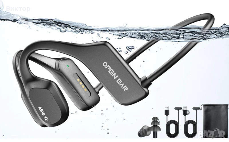 Слушалки за плуване OpenEar Bone AS18X2, снимка 1