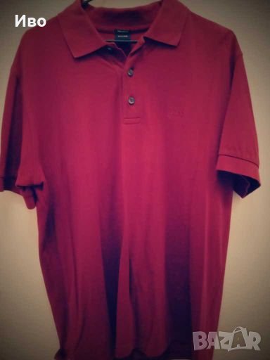 Оригинална мъжка блуза с яка Хуго Босс / Hugo Boss поло М, снимка 1