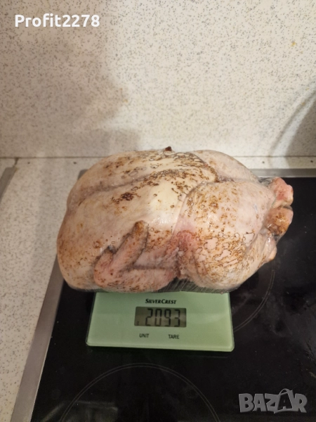 Цяло домашно пиле Био 2кг, снимка 1