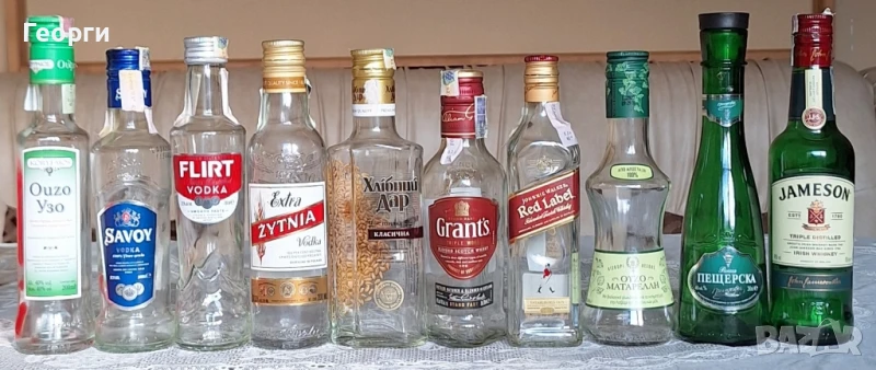 Празни бутилки за колекция или друго, снимка 1