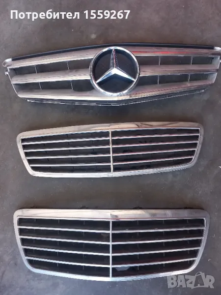 предна решетка за Мерцедес W204 w203 w210, снимка 1
