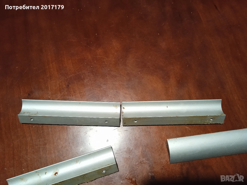 мебелни дръжки масивен алуминий, снимка 1