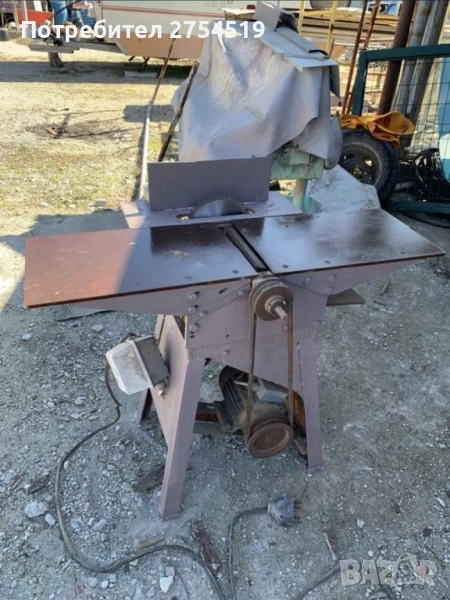 Абрихт с циркуляр, снимка 1