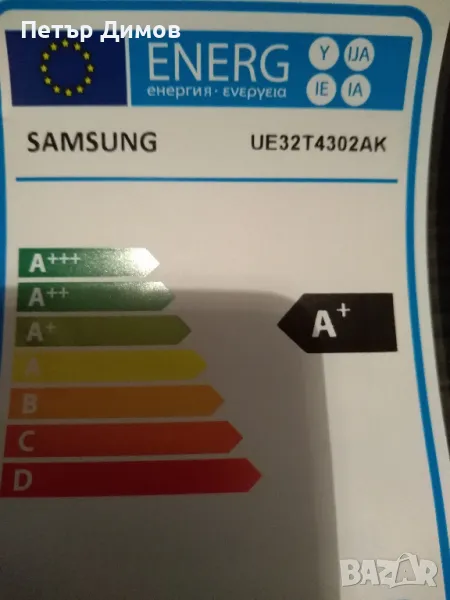 SAMSUNG-UE32T4302AKXXH-За части !, снимка 1