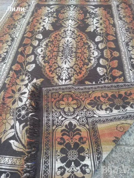 Голям килим кафяв, снимка 1