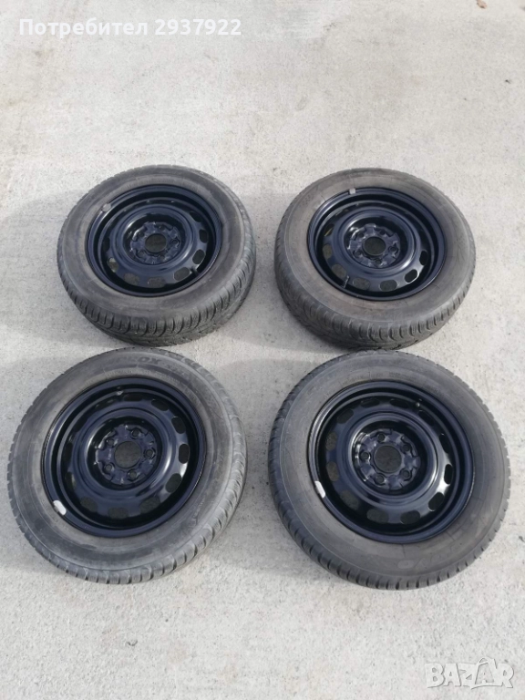 Зимни гуми с джанти 185/65/15' 5х114,3, снимка 1