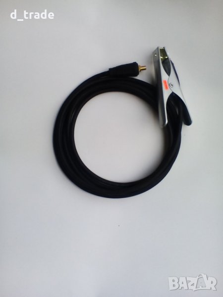 Заваръчен кабел-маса 150А 16 кв.мм. 3 м., снимка 1