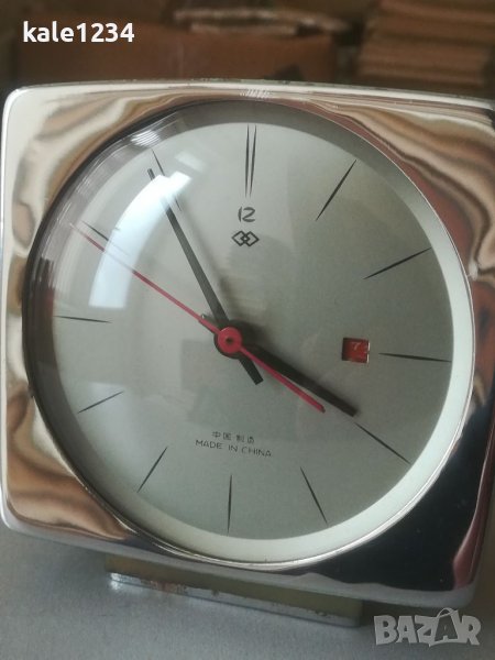 Китайски механичен будилник. Часовник. CINA. Vintage watch. Ретро модел , снимка 1