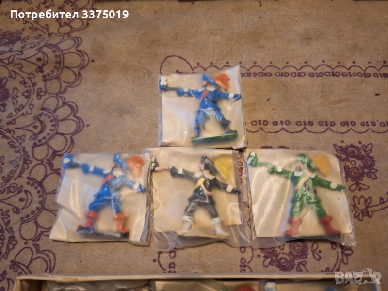 Бг оловни фигури мускетари, снимка 1