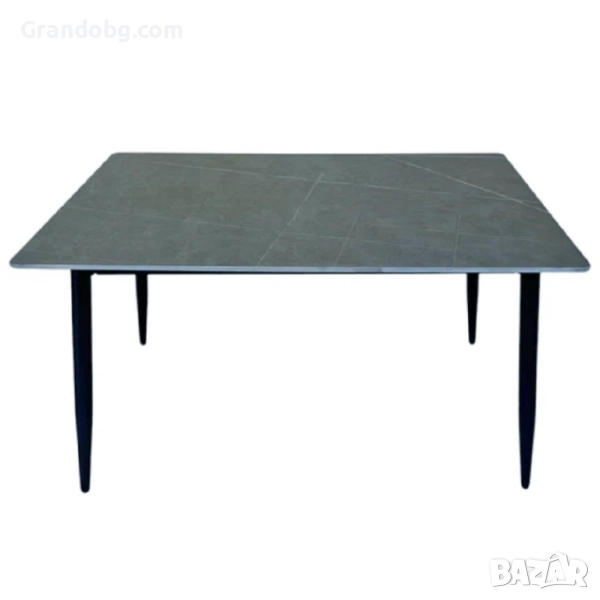 Трапезна маса Грейс със синтерован камък, снимка 1
