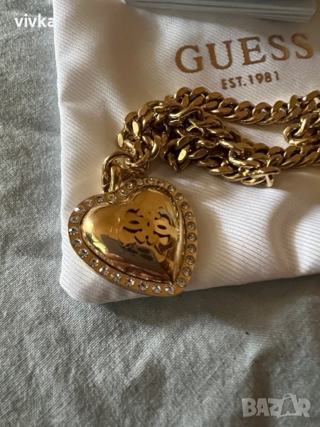 Дамско Колие Guess от неръждаема стомана, снимка 1