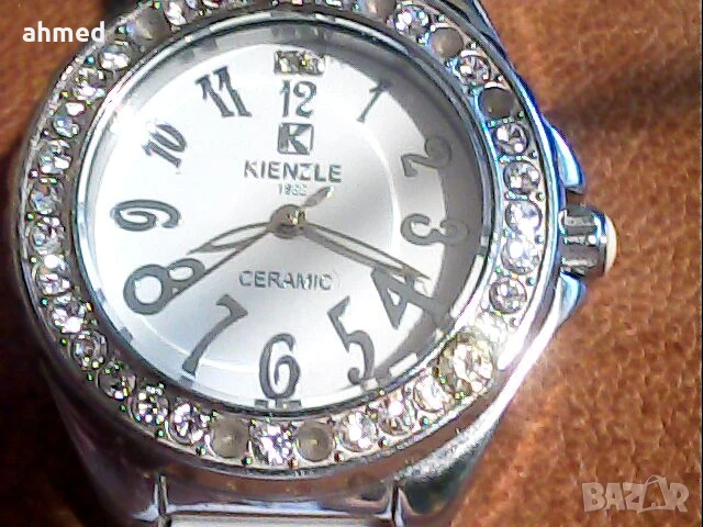 Красив дамески часовник Kinzel 1822ciramic, снимка 1