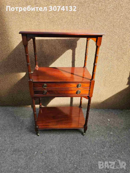 Етажерка с колелца и чекмедже, снимка 1